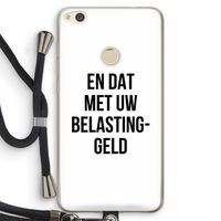 Belastinggeld: Huawei Ascend P8 Lite (2017) Transparant Hoesje met koord