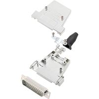 encitech DTSL37-SJSRG-T-DBP-W-K 6355-8086-04 D-sub male connectorset 180 ° Aantal polen: 37 Soldeerkelk 1 stuk(s)