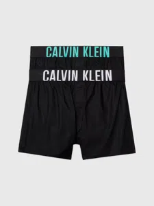 Calvin Klein 2-Pack Slim Fit Boxershorts Heren - Intens Power - Zwart