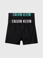 Calvin Klein 2-Pack Slim Fit Boxershorts Heren - Intens Power - Zwart - thumbnail