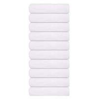 VidaXL Handdoeken 10 st 50x100 cm 360 g/m² 100% katoen wit VidaXL Handdoeken 10 st 50x100 cm 360 g/m² 100% katoen wit