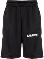 BARROW short à logo imprimé - Noir