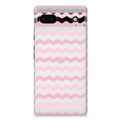 Google Pixel 6A | TPU bumper | Waves Roze