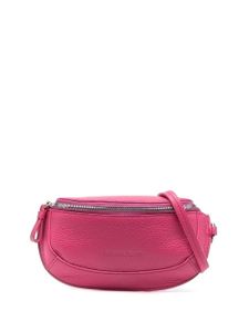 Fabiana Filippi sac en cuir à logo embossé - Rose