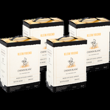 Klein Vriend Chenin Blanc 4 x 3 L bij Jumbo