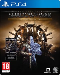 PS4 Middle-Earth: Shadow of War Gold Edition