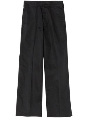 RE/DONE pantalon ample à taille basse - Noir