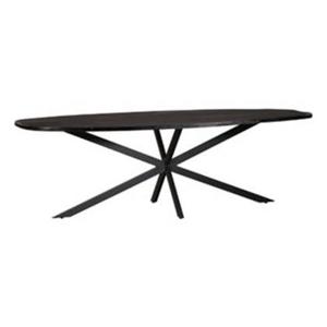 Starfurn Eettafel Elegance Black | Deens ovaal | 200x100 cm