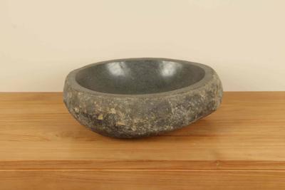 Waschbecken Flussstein RM030303, 48x42x15 cm