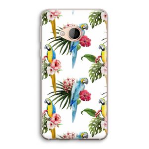 Kleurrijke papegaaien: HTC U Play Transparant Hoesje
