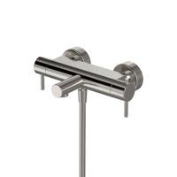 Hotbath Buddy Badmengkraan - thermostatisch - met uitloop - geborsteld nikkel B022GN