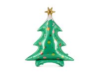 Folieballon Kerstboom Staand (78x94cm)