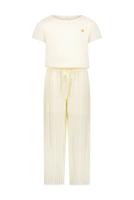 Le Chic Zomer jumpsuit meisjes Off wit - gerecycled voile - Daisy