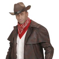 Rode cowboy bandana zakdoek - thumbnail