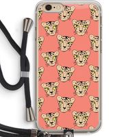 Tijger: iPhone 6 PLUS / 6S PLUS Transparant Hoesje met koord