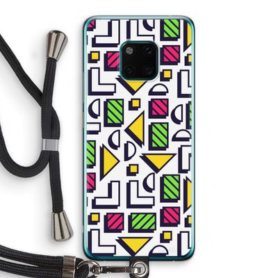 8-bit N°4: Huawei Mate 20 Pro Transparant Hoesje met koord
