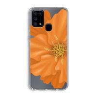 Orange Ellila flower: Samsung Galaxy M31 Transparant Hoesje Orange Ellila flower: Samsung Galaxy M31 Transparant Hoesje