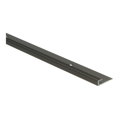 Küberit - Inschuif eindprofiel 806 8mm t.b.v. 5mm PVC Brons - 250cm