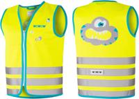WOWOW Refl.child.vest crazy monster xs yel. WOWOW Refl.child.vest crazy monster xs yel.