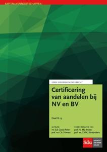 Certificering van aandelen (Paperback)
