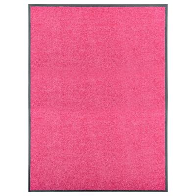 Deurmat wasbaar 90x120 cm roze