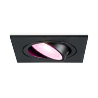 HOFTRONIC™ Smart LED inbouwspot Mallorca Zwart 5.5 Watt RGBWW IP20 kantelbaar - thumbnail