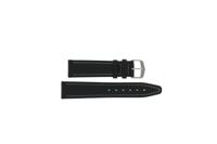 Horlogeband Tag Heuer BC0150 / WE1111/2 Leder Zwart 20mm