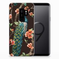Samsung Galaxy S9 Plus | TPU Hoesje | Pauw met Bloemen