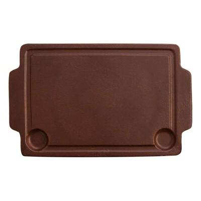 Stenen grill Anaflor Keramisch Bruin (36,5 X 24 cm)