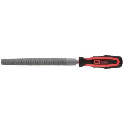 KS Tools 1570107 Halfronde vijl, vorm E, 300 mm, Hieb2 Lengte 420 mm 1 stuk(s)