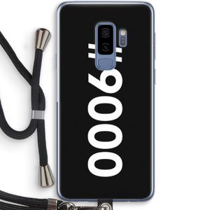 #9000: Samsung Galaxy S9 Plus Transparant Hoesje met koord