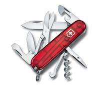 Victorinox Climber 1.3703.T Zwitsers zakmes Aantal functies 14 Rood (transparant)