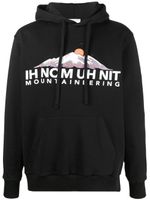 Ih Nom Uh Nit hoodie à lien de resserrage - Noir