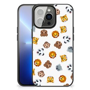 Back Case voor iPhone 13 Pro Max Dieren Emojis