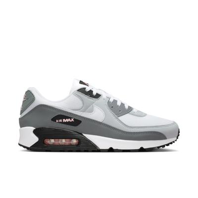 Nike Air Max 90 Sneakers Donkergrijs Wit Roze Grijs Nike Air Max 90 Sneakers Donkergrijs Wit Roze Grijs