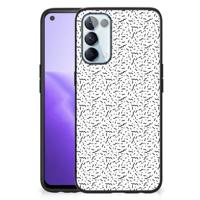 OPPO Reno5 5G | Find X3 Lite Back Case Stripes Dots OPPO Reno5 5G | Find X3 Lite Back Case Stripes Dots