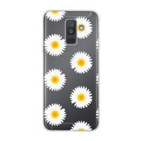 Margrietjes: Samsung Galaxy A6 Plus (2018) Transparant Hoesje