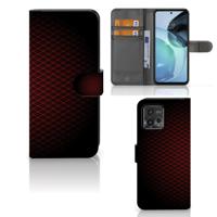 Motorola Moto G72 | Telefoon Hoesje | Geruit Rood
