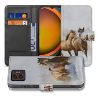 Samsung Galaxy Xcover 7 Pro | Bookcase | Hoesje Met Paarden Motief, Pasjes En Magneetsluiting
