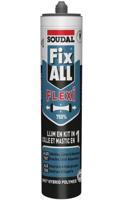 Soudal Fix - All Flexi | Lijm- en voegkit | Wit | 290 ml - 105029
