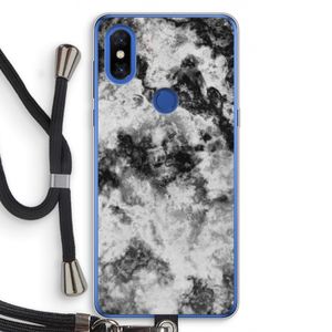 Onweer: Xiaomi Mi Mix 3 Transparant Hoesje met koord