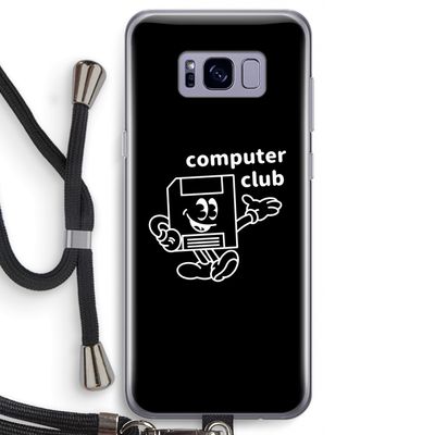 Floppyhead: Samsung Galaxy S8 Transparant Hoesje met koord