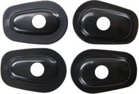 Kellermann blinkermontageplatte mounting plate turn signa black,