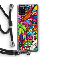 Represent: Samsung Galaxy A31 Transparant Hoesje met koord Represent: Samsung Galaxy A31 Transparant Hoesje met koord