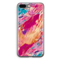 Pastel Echoes: iPhone 8 Plus Transparant Hoesje