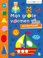 Mijn grote vormenstickerboek (Paperback)