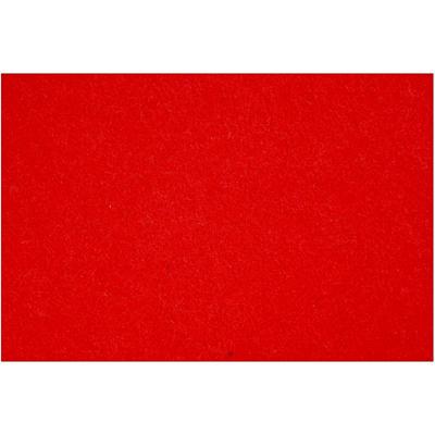 Creativ Company Hobbyvilt, vel 42x60 cm, dikte 3 mm, rood, 1 vel
