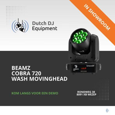 Beamz Cobra 720 Wash Movinghead