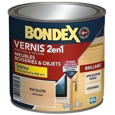 BONDEX 2 in 1 Glansvernis Extreme weerstand - Kleurloos