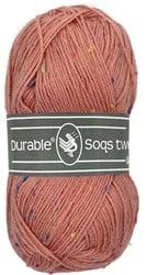 Durable Soqs Tweed 225 Vintage Pink